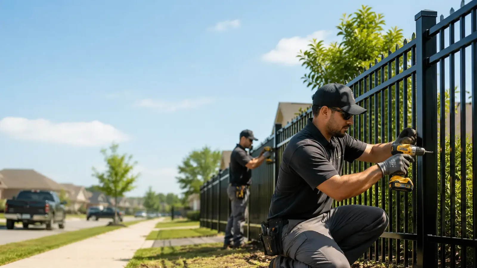 Metal Fence Installation in Sandy Ridge, PA